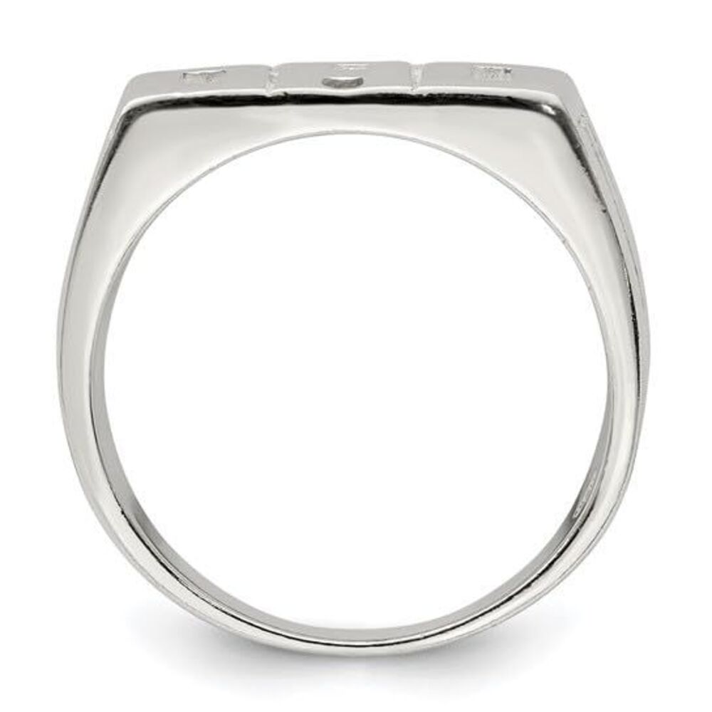 Kazi Luxury 925 Silver Solid Dad Ring For Father'… - image 8